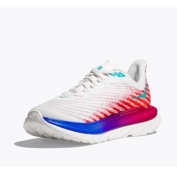 HOKA Women's Mach 5 Everyday Training Shoe in White Size US 8 NWT $140 - Picture 2 of 13